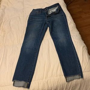 J. Crew slim broken in boyfriend jean